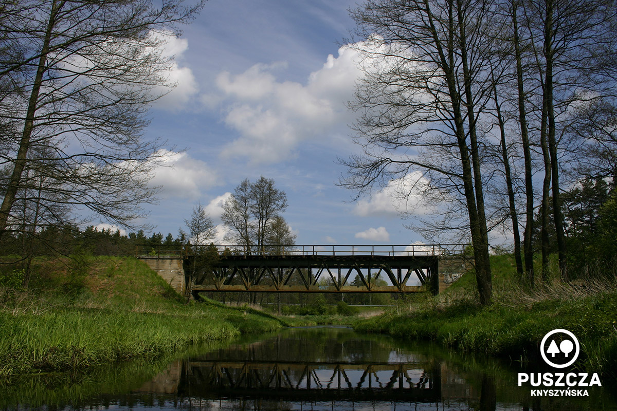 Most kolejowy w okolicy Gródka | Rzeka Supraśl - Puszcza Knyszyńska